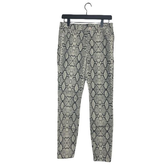 BLUE REVIVAL Snake Print Skinny Leg Jeans Sz 27 - Picture 2 of 8